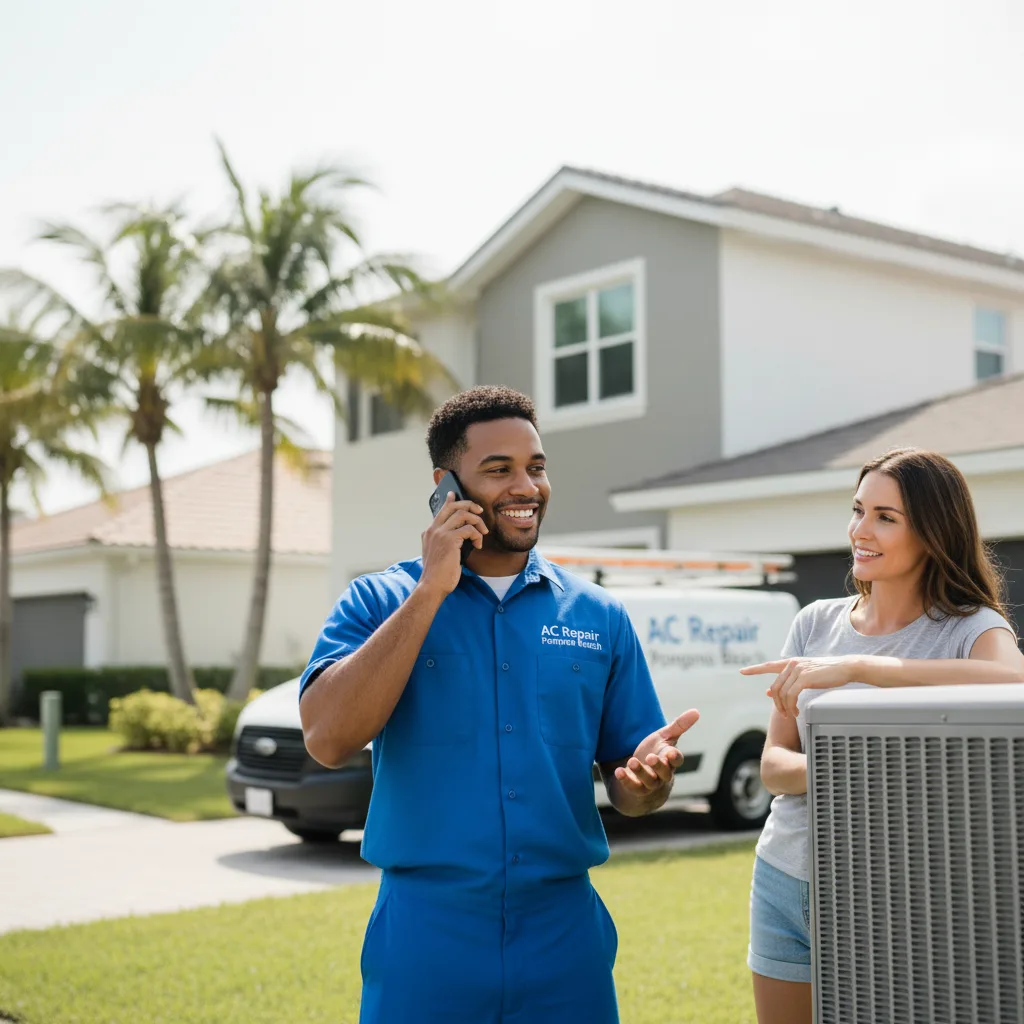 AC Repair Pompano Beach customer support in Alvada